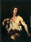 David with the Head of Goliath by Bernardo Strozzi
